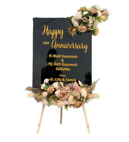 Papan Bunga Akrilik Pringgabaya