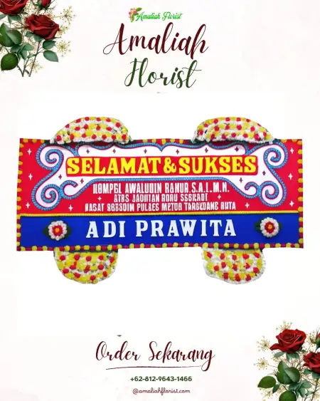 Papan Bunga Ucapan Selamat Pringgabaya