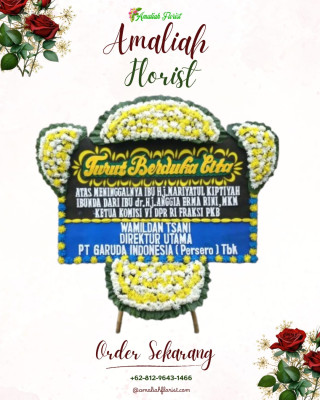 Papan Bunga Duka di Pringgabaya